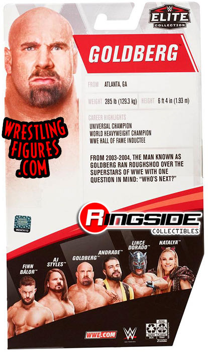 Goldberg - Mattel Wwe (WWE Elite Collection 74) action figure collectible - Main Image 4