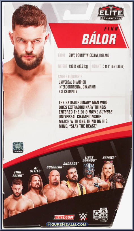 Finn Balor - Mattel Wwe (WWE Elite Collection 74) action figure collectible - Main Image 4