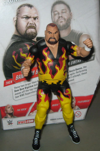 Bam Bam Bigelow - Mattel Wwe (WWE Then, Now, Forever Series 1) action figure collectible - Main Image 2