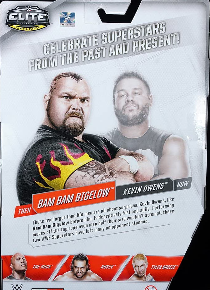 Bam Bam Bigelow - Mattel Wwe (WWE Then, Now, Forever Series 1) action figure collectible - Main Image 4