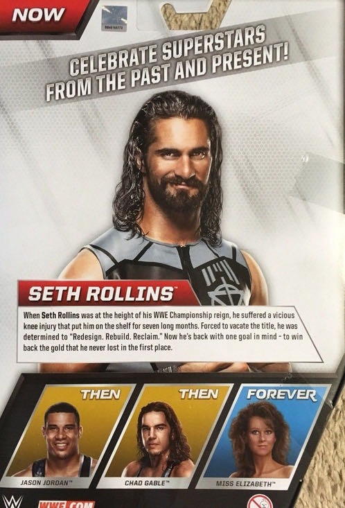 Seth Rollins - Mattel Wwe (WWE Then, Now, Forever Series #3) action figure collectible - Main Image 4