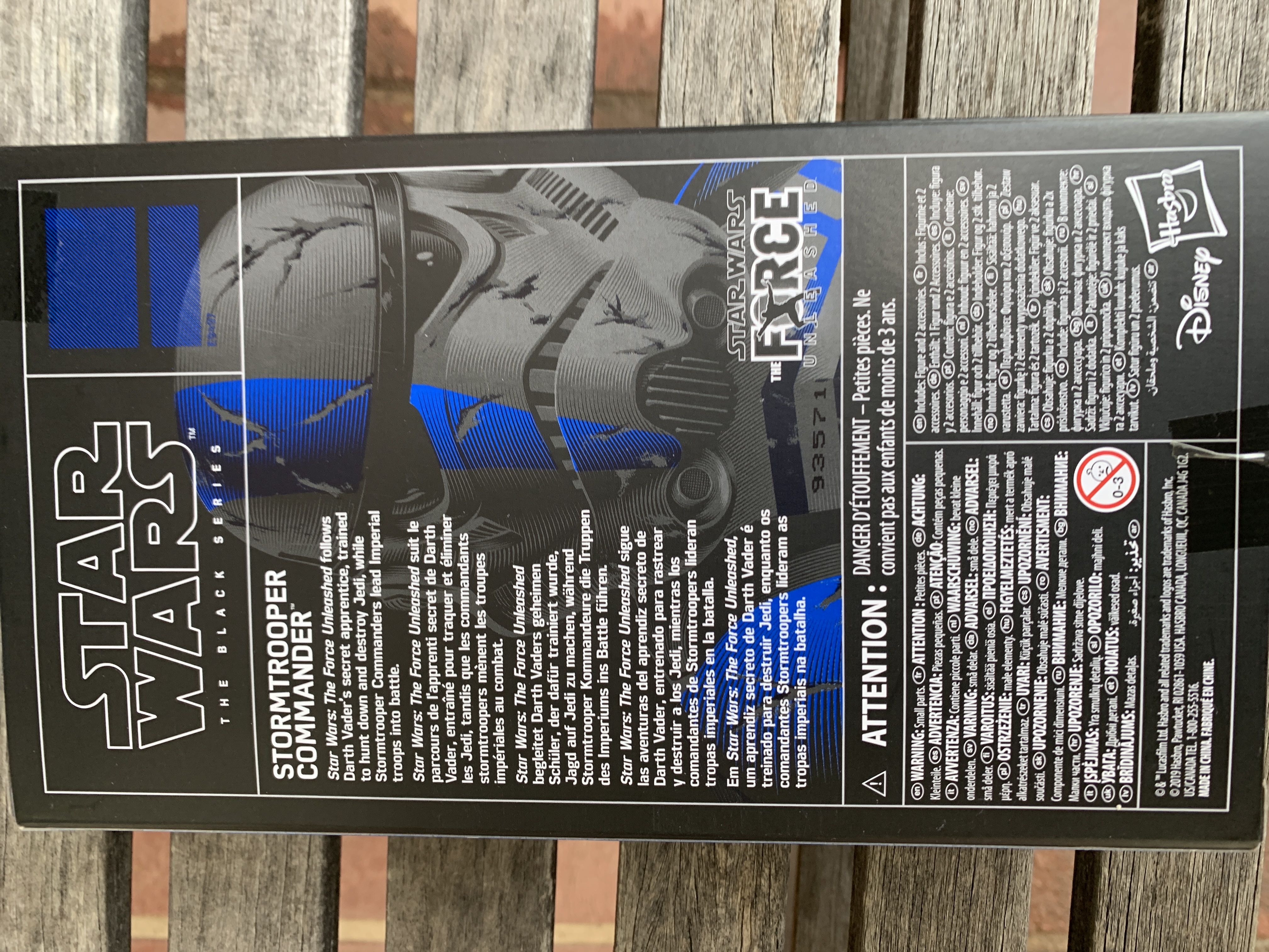 Stormtrooper Commander - Disney / Hasbro (Black Series 6” Gaming Greats 2015- 2020) action figure collectible [Barcode 5010993689552] - Main Image 2