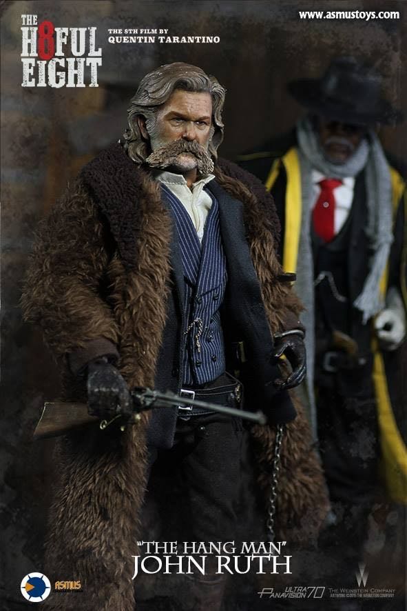 Asmus Toys H801 - John Ruth “The Hangman” (The Hateful Eight) - Asmus Toys (The Hateful Eight) action figure collectible [Barcode 4713294720016] - Main Image 2