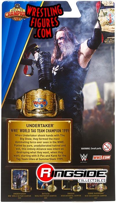 Undertaker - Mattel Wwe (WWE Hall of Champions Series 4) action figure collectible - Main Image 4