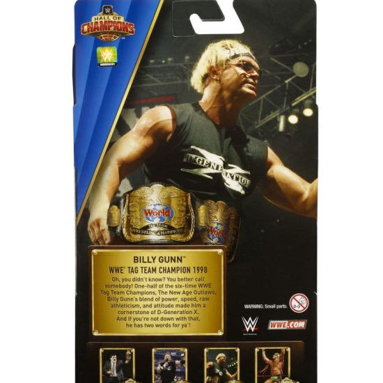 Billy Gunn - Mattel Wwe (WWE Hall of Champions Series 3) action figure collectible - Main Image 4