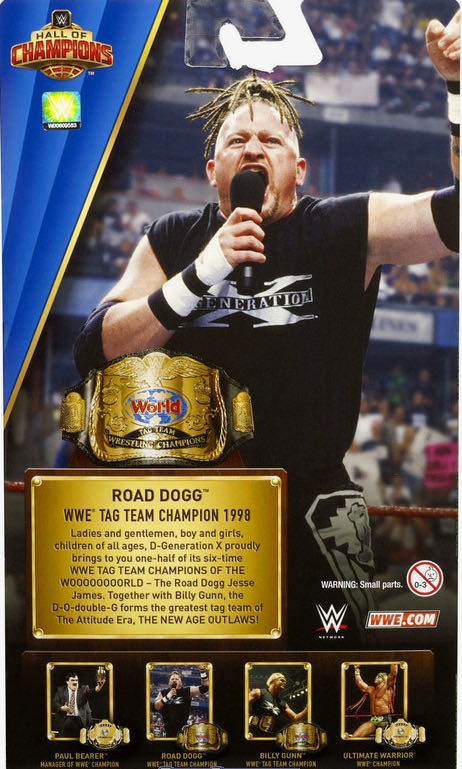 Road Dogg - Mattel Wwe (WWE Hall of Champions Series 3) action figure collectible - Main Image 4