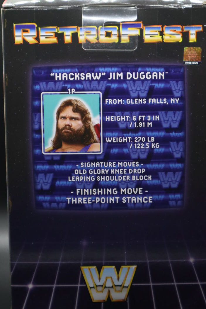 Hacksaw Jim Duggan - Mattel Wwe (WWE Retrofest) action figure collectible - Main Image 4