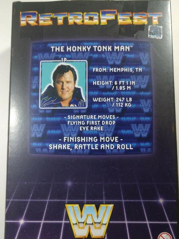 Honky Tonk Man - Mattel Wwe (WWE Retrofest) action figure collectible - Main Image 4