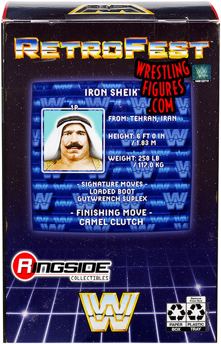 Iron Sheik - Mattel Wwe (WWE Retrofest) action figure collectible - Main Image 4