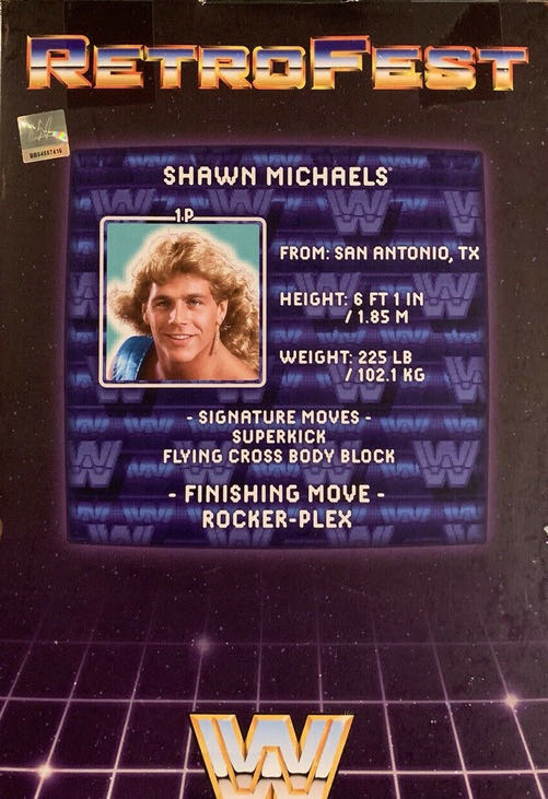 Shawn Michaels - Mattel Wwe (WWE Retrofest) action figure collectible - Main Image 4