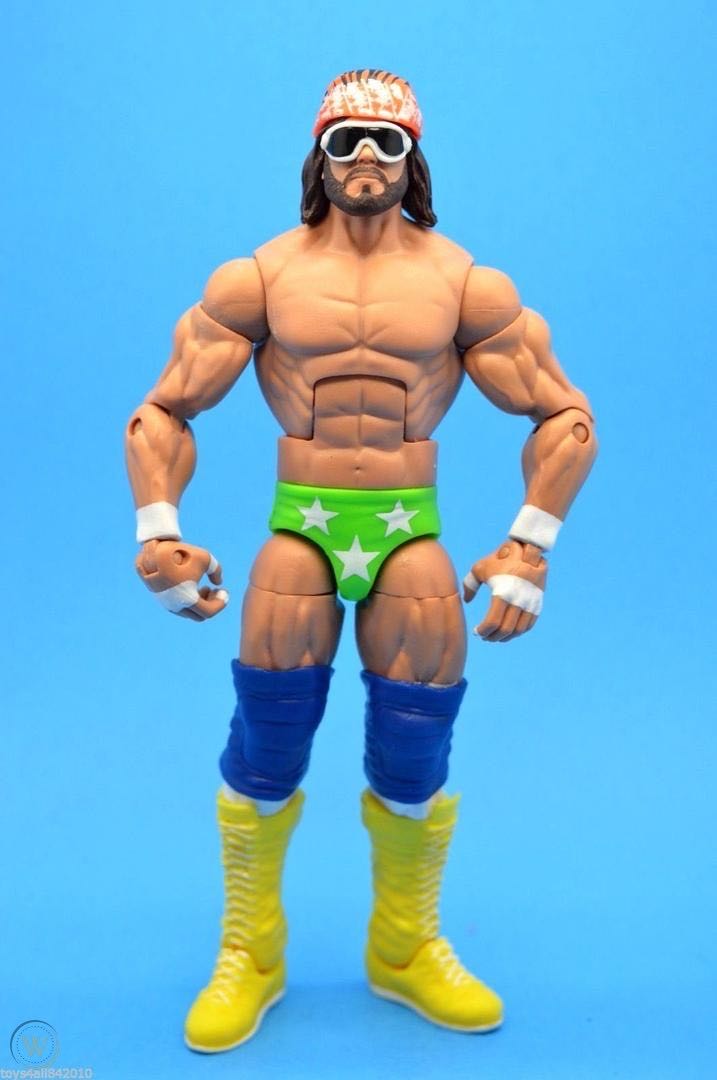 “Macho Man” Randy Savage - Mattel WWE (WWE All-Stars) action figure collectible - Main Image 3