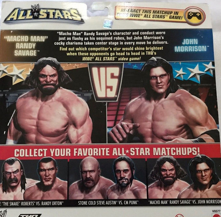 “Macho Man” Randy Savage - Mattel WWE (WWE All-Stars) action figure collectible - Main Image 4