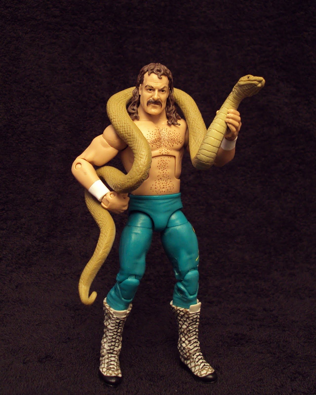 Jake “The Snake” Roberts - Mattel Wwe (WWE All-Stars) action figure collectible - Main Image 2