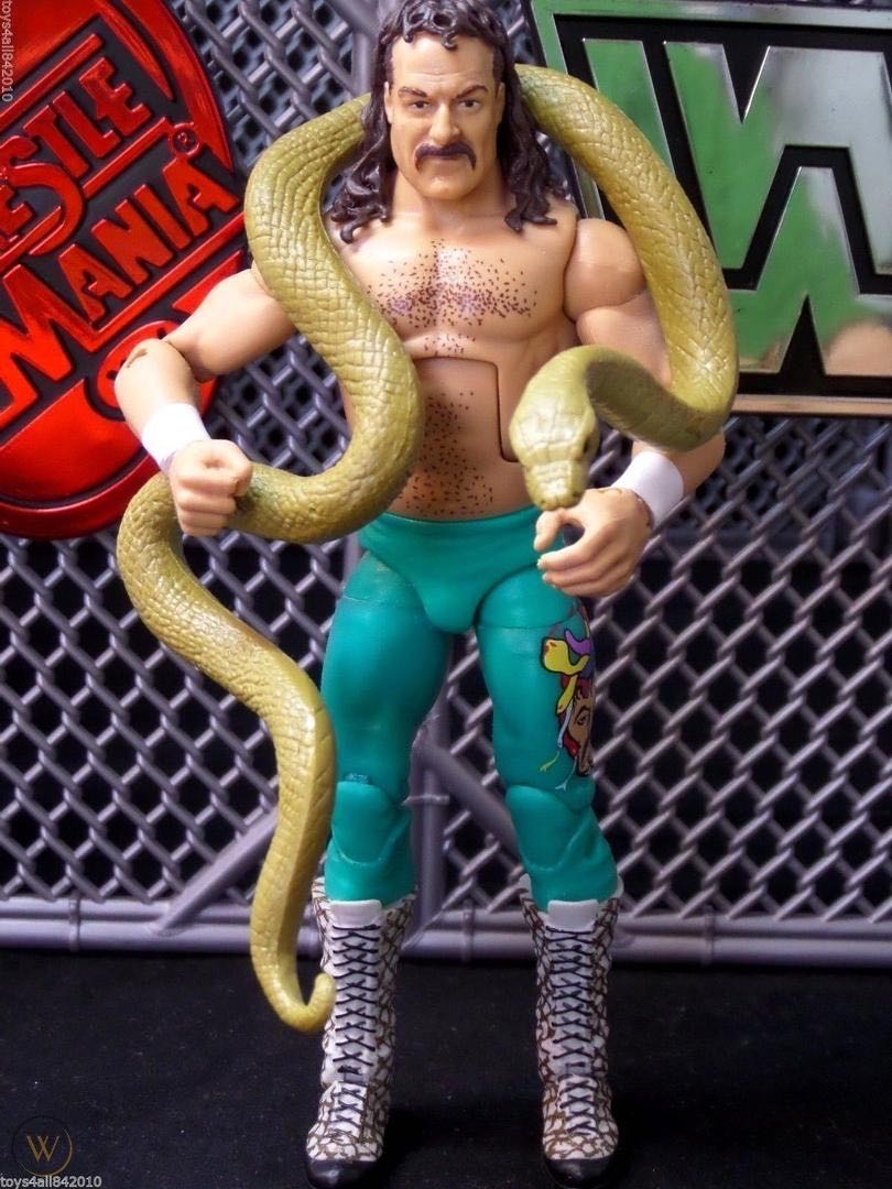 Jake “The Snake” Roberts - Mattel Wwe (WWE All-Stars) action figure collectible - Main Image 3
