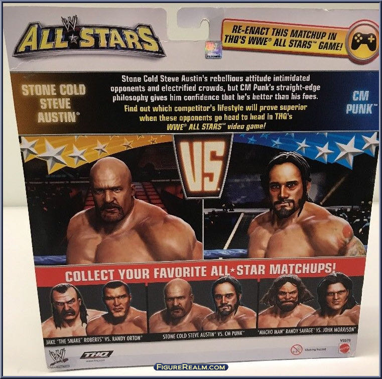 CM Punk - Mattel Wwe (WWE All-Stars) action figure collectible - Main Image 4