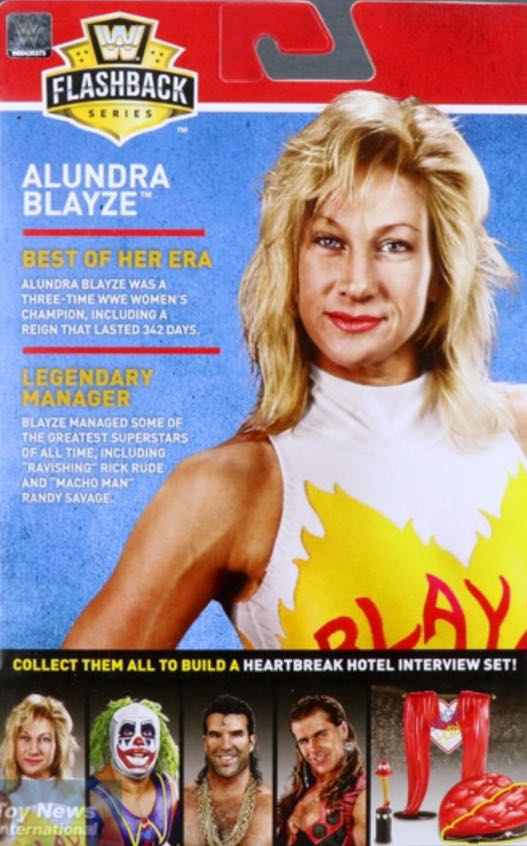 Alundra Blayze - Mattel WWE (WWE Flashback Series) action figure collectible - Main Image 4