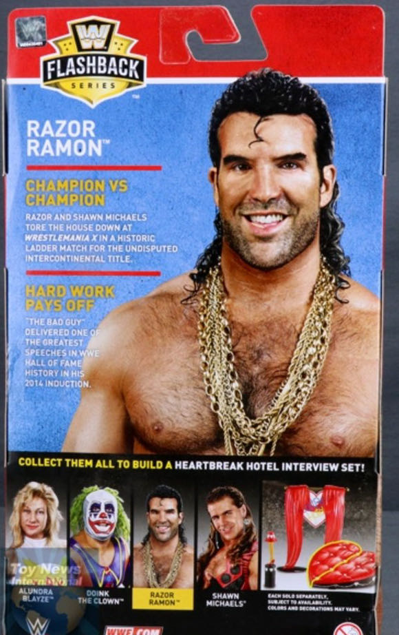 Razor Ramon - Mattel Wwe (WWE Flashback Series) action figure collectible - Main Image 4