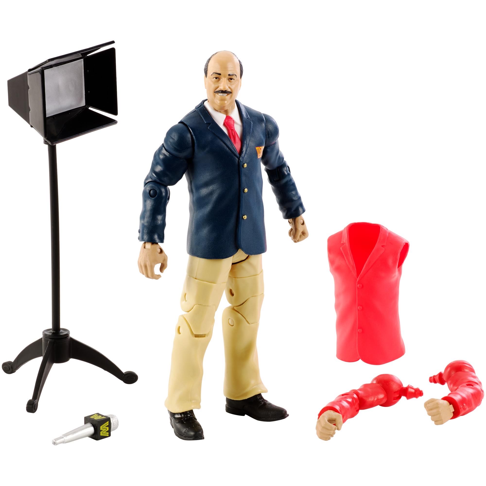 Mean Gene Okerlund - Mattel Wwe (WWE Flashback Series) action figure collectible - Main Image 2