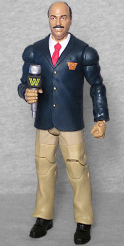 Mean Gene Okerlund - Mattel Wwe (WWE Flashback Series) action figure collectible - Main Image 3