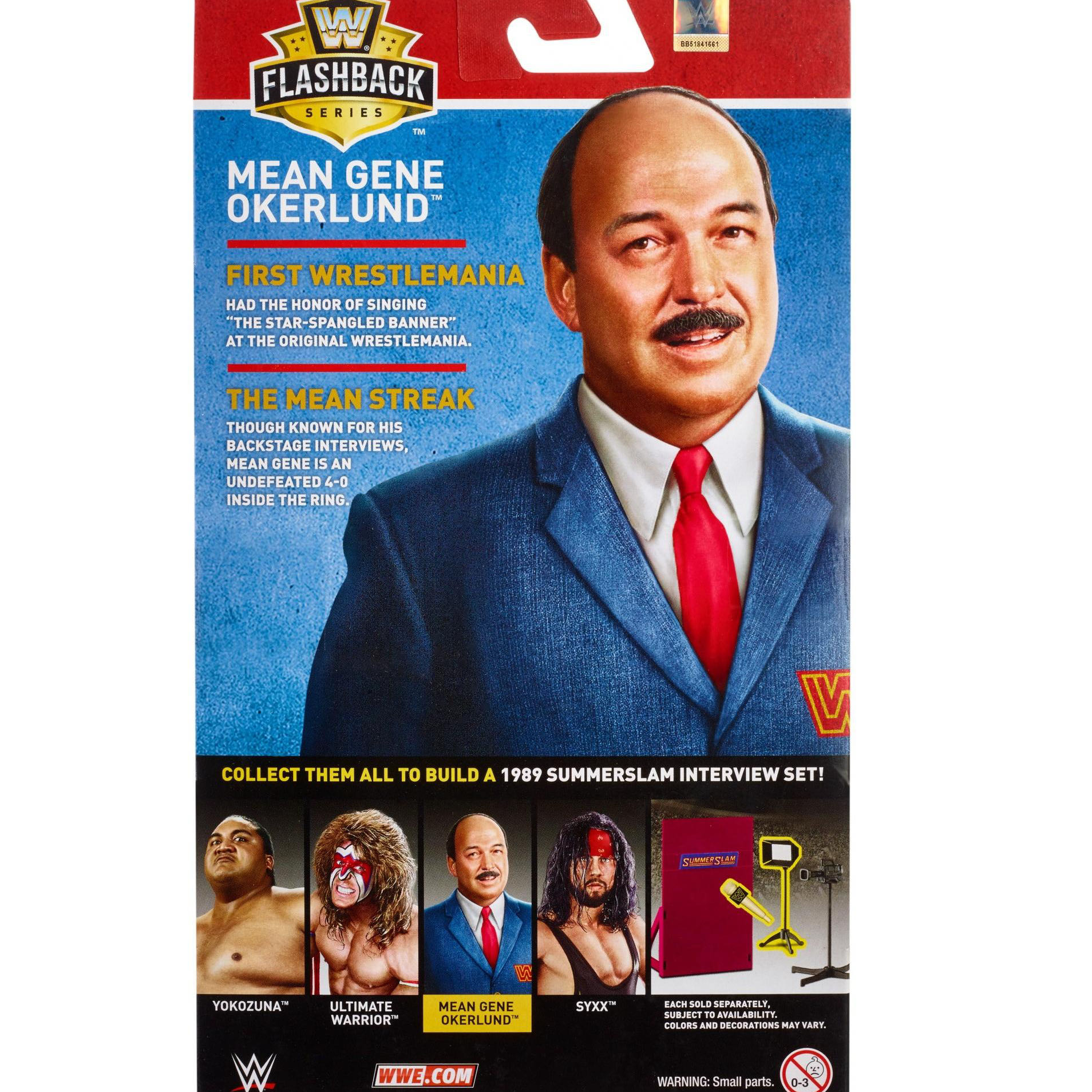 Mean Gene Okerlund - Mattel Wwe (WWE Flashback Series) action figure collectible - Main Image 4
