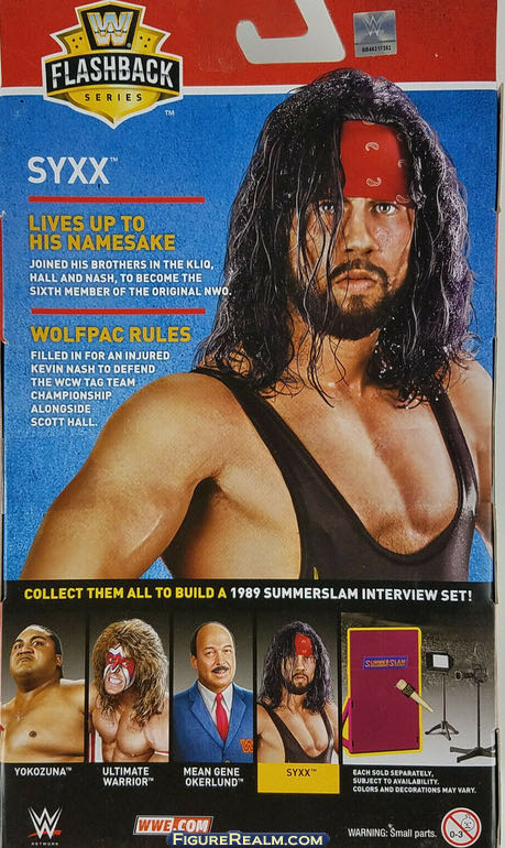 Syxx - Mattel Wwe (WWE Flashback Series) action figure collectible - Main Image 4