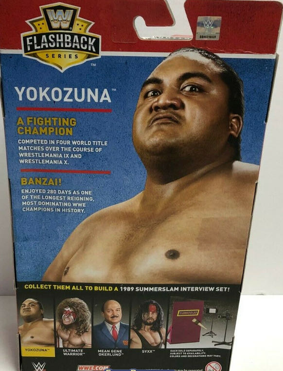 Yokozuna - Mattel Wwe (WWE Flashback Series) action figure collectible - Main Image 4