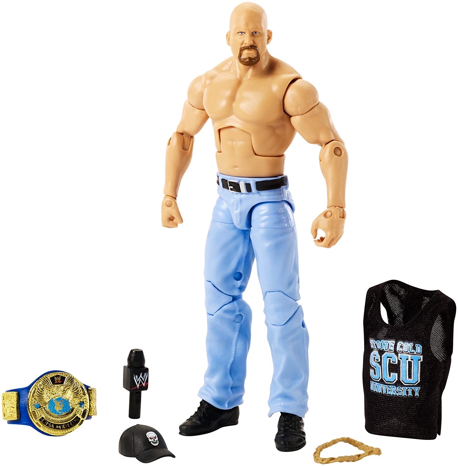 Stone Cold Steve Austin - Mattel Wwe (Best of Attitude Era) action figure collectible - Main Image 2