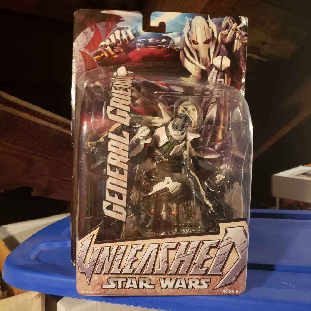 Star Wars Unleashed: General Grievous - Hasbro (2002-2010 Unleashed) action figure collectible [Barcode 653569032533] - Main Image 2