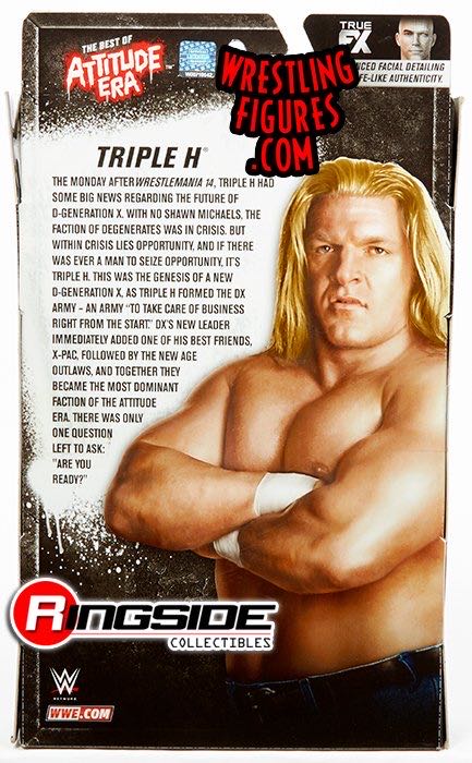 Triple H - Mattel Wwe (Best of Attitude Era) action figure collectible - Main Image 4