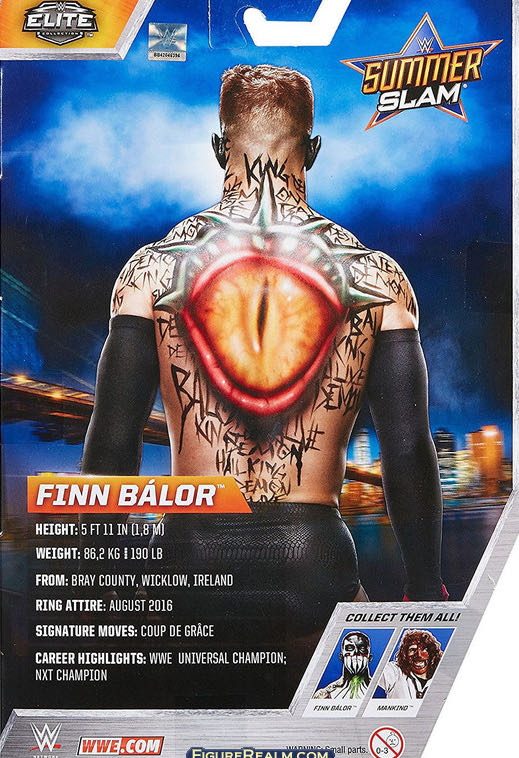 Finn Balor - Mattel Wwe (WWE Summer Slam) action figure collectible - Main Image 4