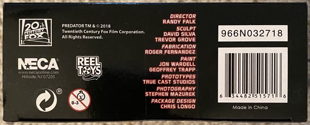 Rick Hawkins (2018 SDCC) - Neca (Predator) action figure collectible [Barcode 634482515716] - Main Image 4