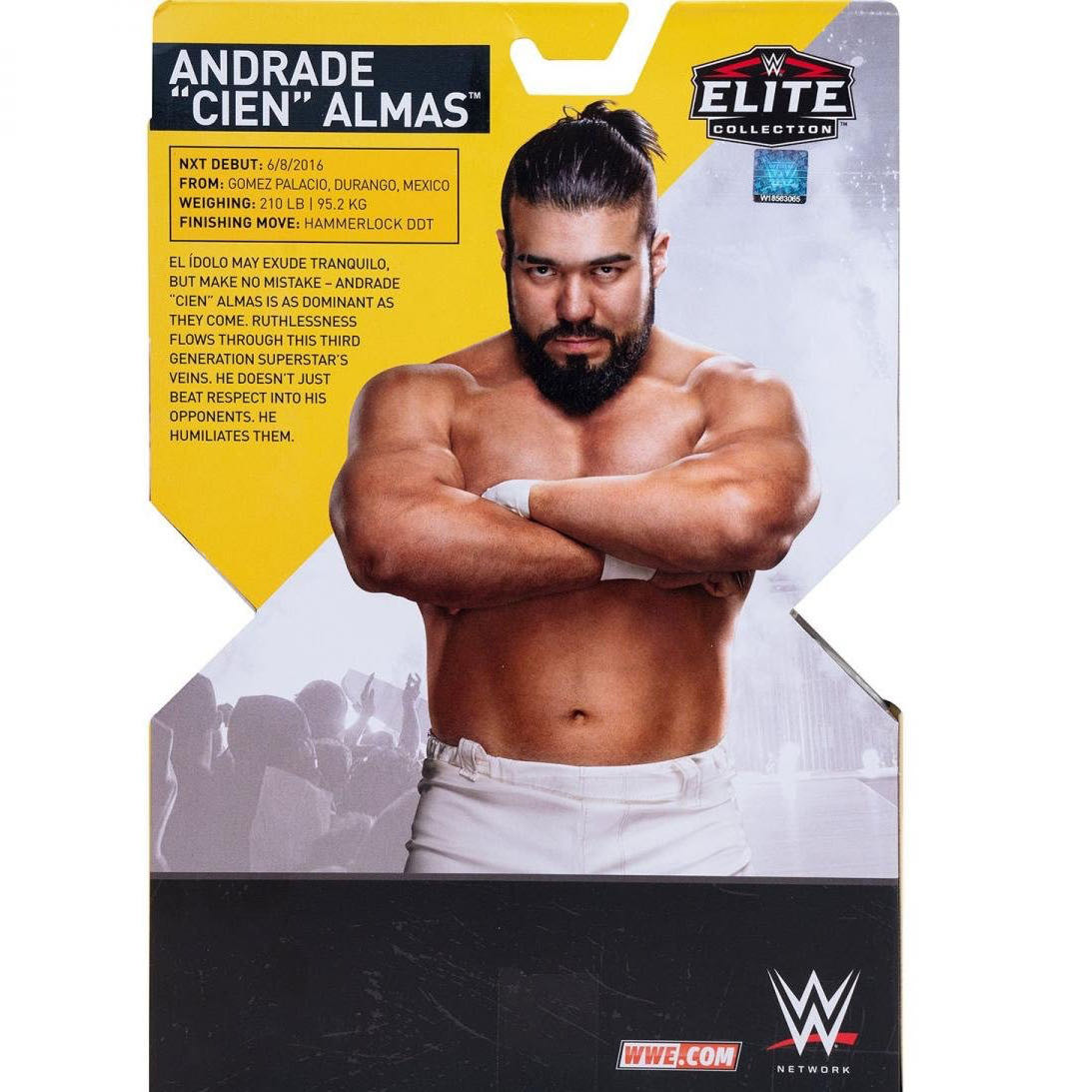 Andrade - Mattel Wwe (Ringside Collectibles exclusive) action figure collectible - Main Image 4