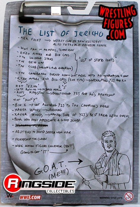 Chris Jericho - Mattel Wwe (WWE Gamestop Exclusive) action figure collectible - Main Image 4