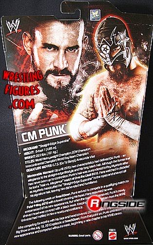 CM Punk - Mattel Wwe (Ringside Collectibles exclusive) action figure collectible - Main Image 4