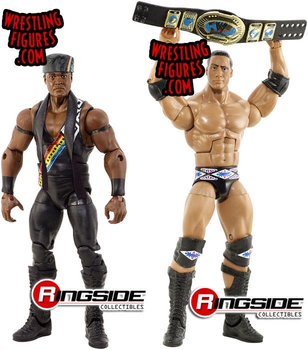 Faarooq & The Rock - Mattel Wwe (WWE Elite Collection 2-Pack) action figure collectible - Main Image 2