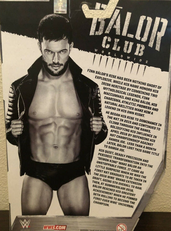 Finn Balor - Mattel Wwe (Ringside Collectibles exclusive) action figure collectible - Main Image 4