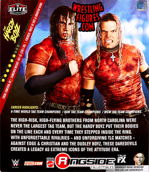 Hardy Boyz - Mattel Wwe (Ringside Collectibles exclusive) action figure collectible - Main Image 4