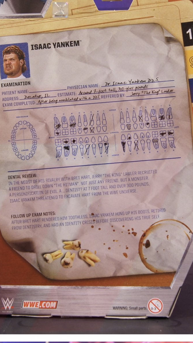 Isaac Yankem - Mattel Wwe (SDCC 2017 Exclusive) action figure collectible - Main Image 4