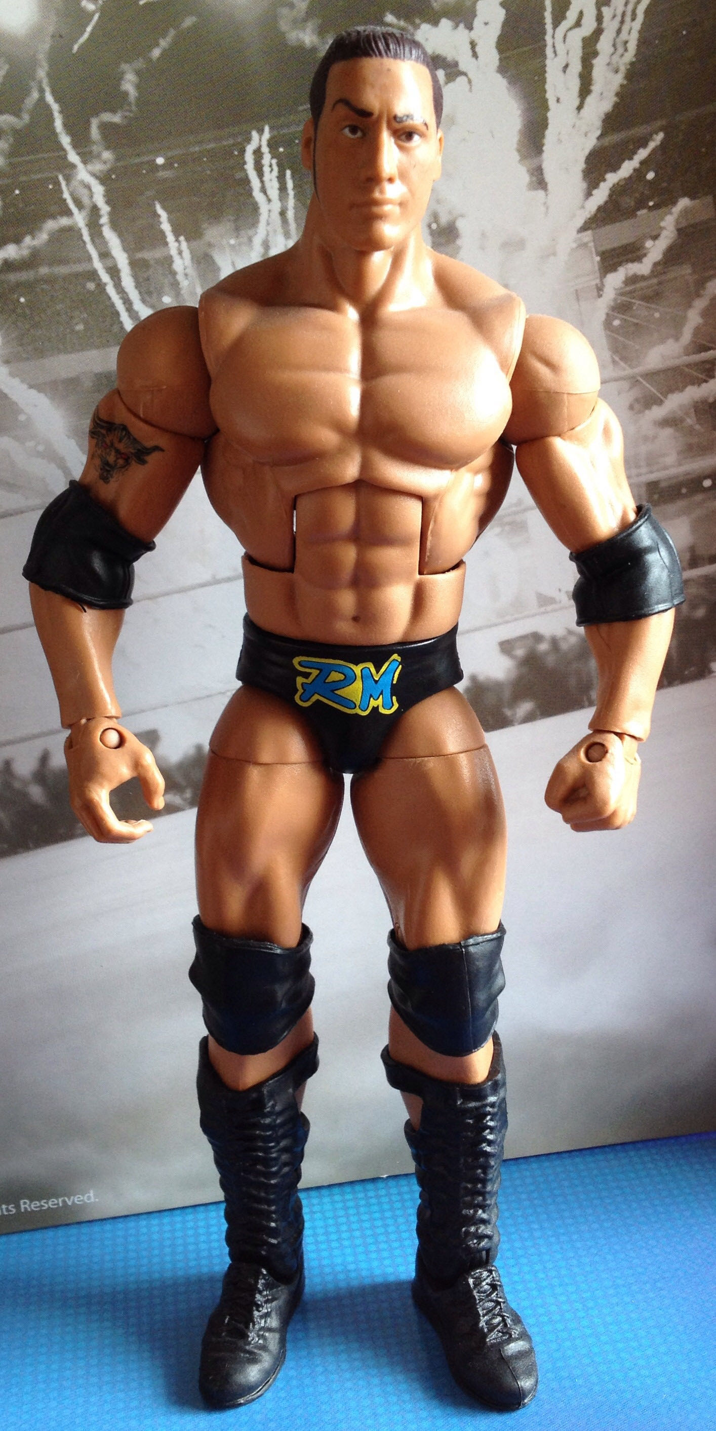 The Rock - Mattel Wwe (Ringside Collectibles exclusive) action figure collectible - Main Image 3