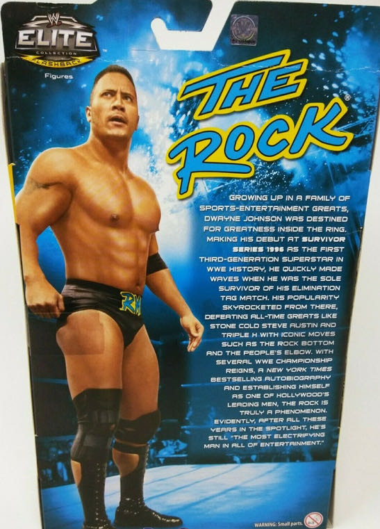 The Rock - Mattel Wwe (Ringside Collectibles exclusive) action figure collectible - Main Image 4