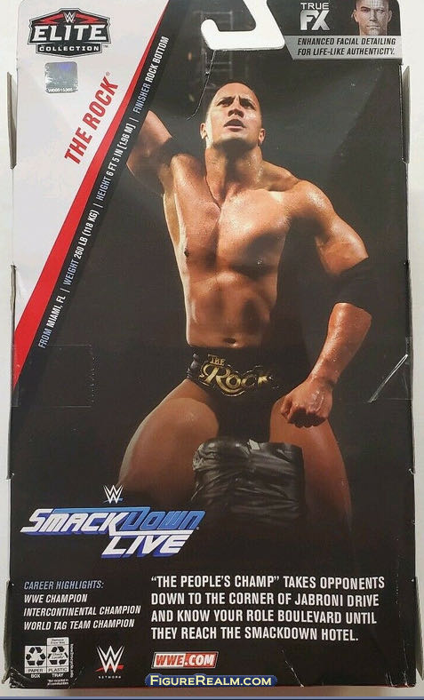The Rock - Mattel Wwe (WWE Elite Collection 70) action figure collectible - Main Image 4