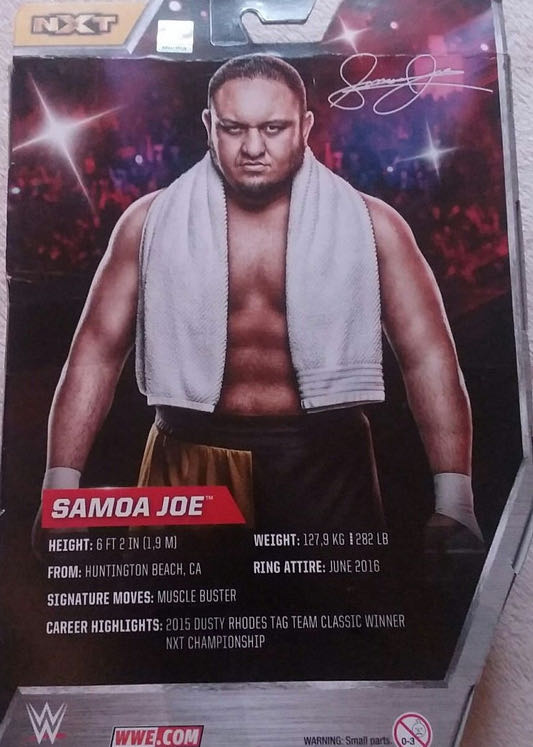 Samoa Joe - Mattel Wwe (WWE Gamestop Exclusive) action figure collectible - Main Image 4