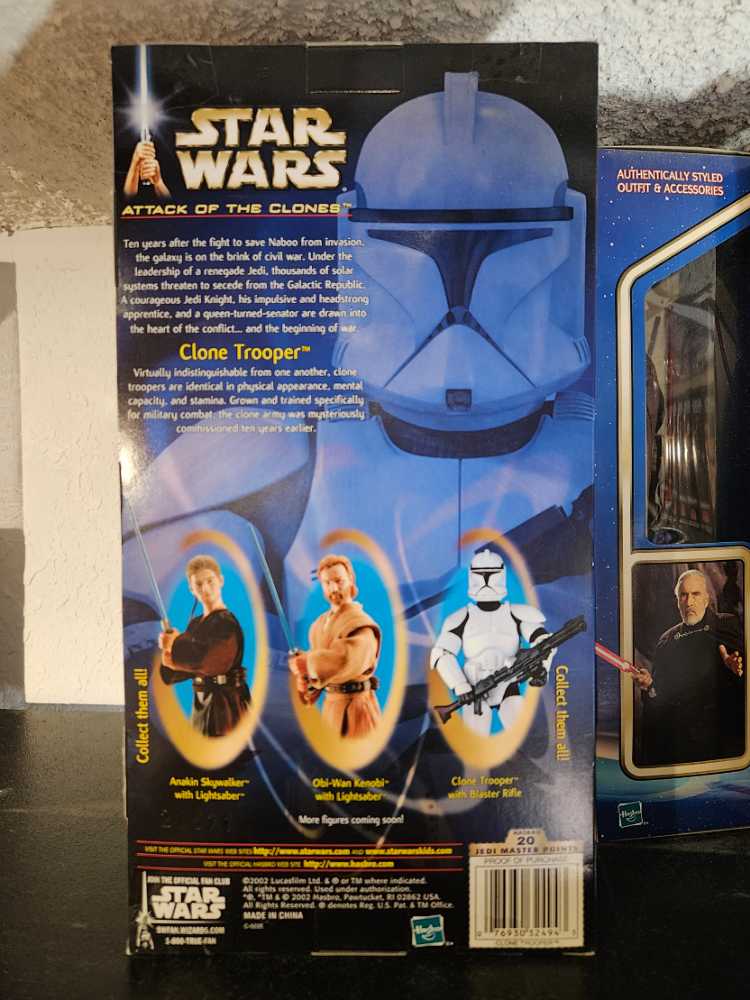 Clone Trooper - Hasbro (Star Wars Saga) action figure collectible [Barcode 076930324943] - Main Image 2