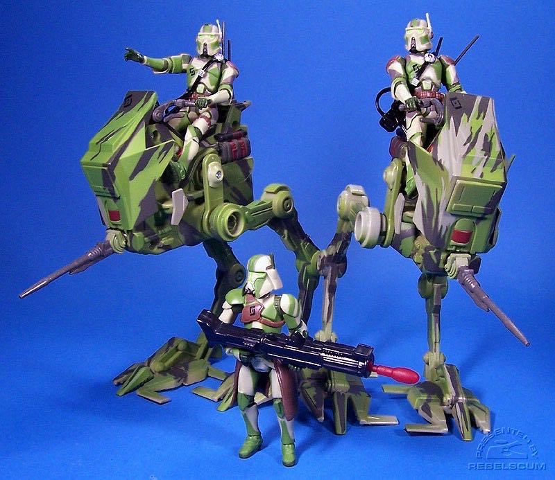 AT-RT Assault Squad - Hasbro (Star Wars - 30th Anniversary Collection) action figure collectible [Barcode 653569250395] - Main Image 4