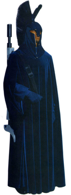 Carded Signed. Power Of The Jedi. Coruscant Guard. Signed - Hasbro (Star Wars: Power of the Jedi: 3”) action figure collectible [Barcode 076930842775] - Main Image 3