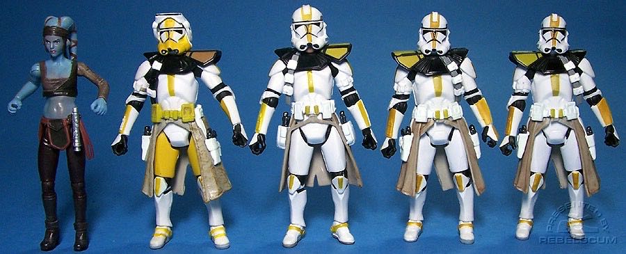 Clone Troopers (327th Star Corps) - Hasbro (30th Anniversary Collection) action figure collectible [Barcode 653569229872] - Main Image 2