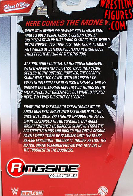 Shane McMahon - Mattel Wwe (Ringside Collectibles exclusive) action figure collectible - Main Image 4