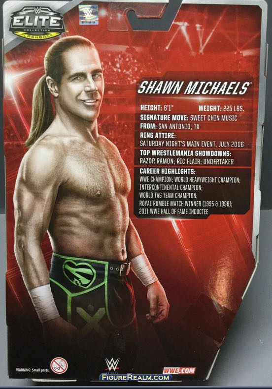 Shawn Michaels - Mattel Wwe (Walgreens Exclusive) action figure collectible - Main Image 4