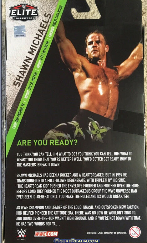 Shawn Michaels - Mattel Wwe (Ringside Collectibles exclusive) action figure collectible - Main Image 4