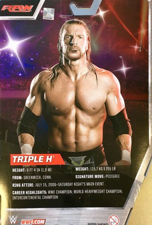 Triple H - Mattel Wwe (Walgreens Exclusive) action figure collectible - Main Image 4